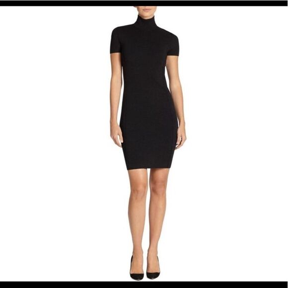 Akris Punto Mock Neck Knit Dress 12 - Picture 1 of 6